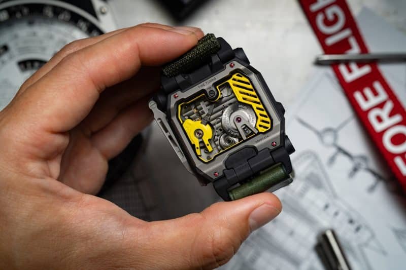 Urwerk EMC SR-71 Case Back