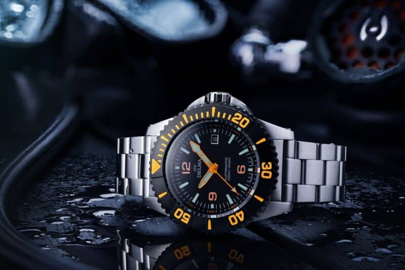 DELMA Blue Shark IV Black Dial