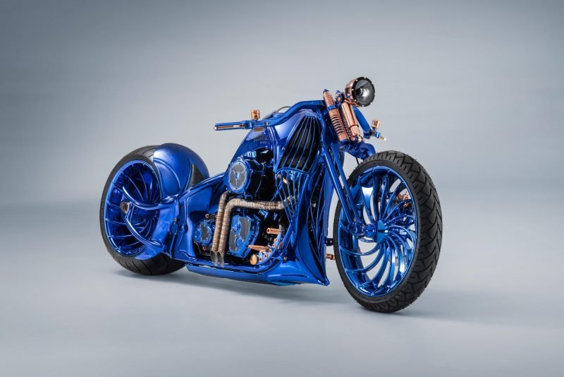 Carl F Bucherer and Harley Davidson motorcycle