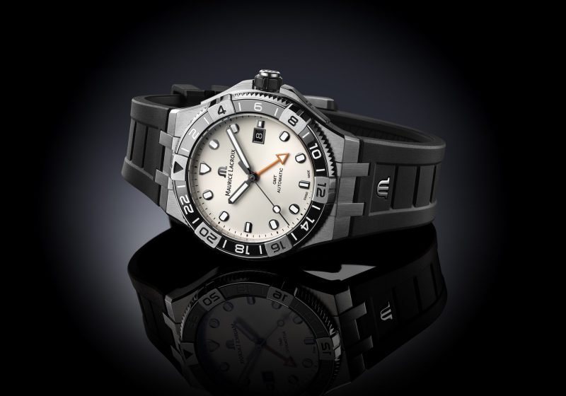 Maurice Lacroix AIKON Venturer GMT 43mm white dial