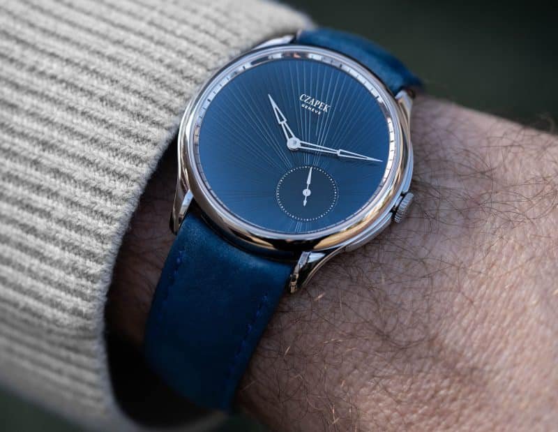 Czapek Promenade Guilloché Bleu Nuit