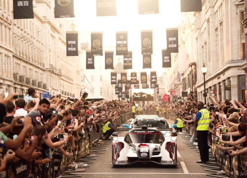 Gumball 3000 Regent Street, London