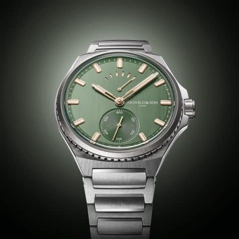 Arnold & Son Longitude Titanium Fern Green