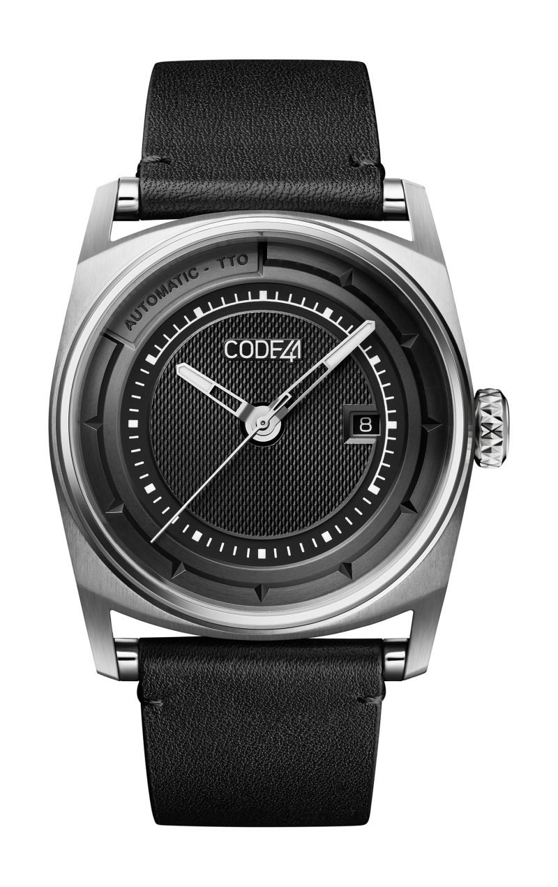 Code41 Anomaly-02 Steel, Black Dial