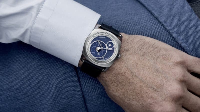 CODE41 Moon INCEPTION Blue Dial