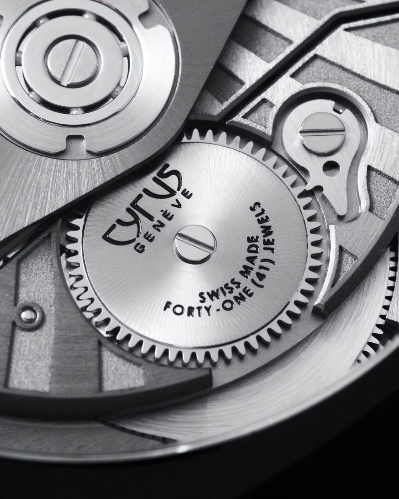 Cyrus Klepcys GMT Retrograde Titanium version movement