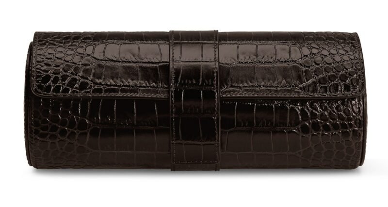 Smythson Mara Travel Watch Roll