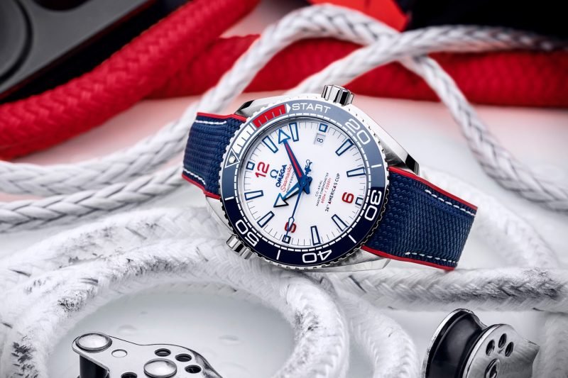 Seamaster Planet Ocean 600M Omega Co-Axial Master Chronometer 43.5 mm America's Cup