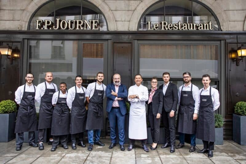 The Team at F.P.Journe Le Restaurant in Geneva