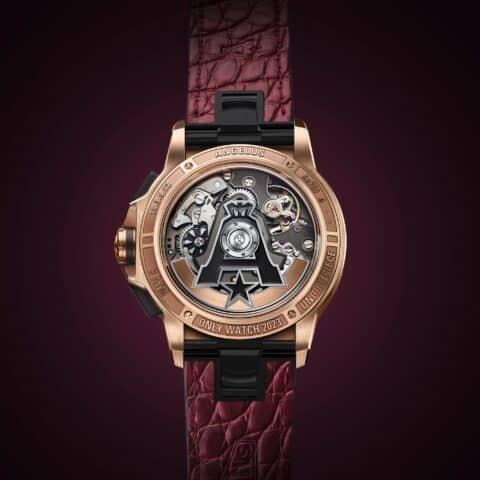 ANGELUS x CHÂTEAU ANGELUS Chrondate Gold & Château Angelus Case Back
