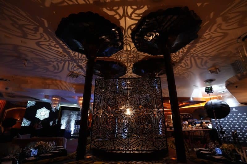 Hublot event for the launch of the Classic Fusion Aerofusion Shepard Fairey All Black at Delilah