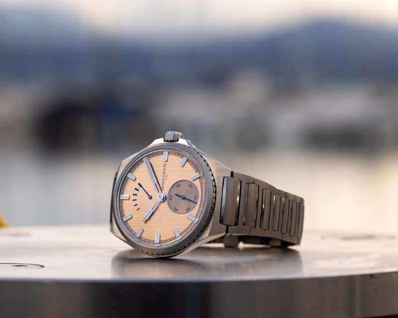 Arnold & Son Longitude Titanium Kingsand Gold