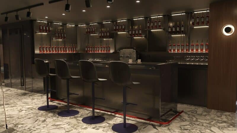 Casa Panerai on Madison Avenue in New York, the Coffee Bar