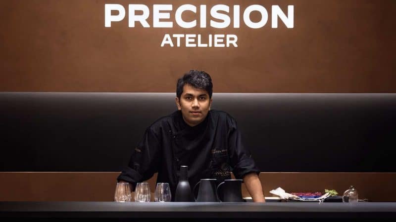 The Precision Atelier with the two-Michelin-starred, Dubai-based chef Himanshu Saini