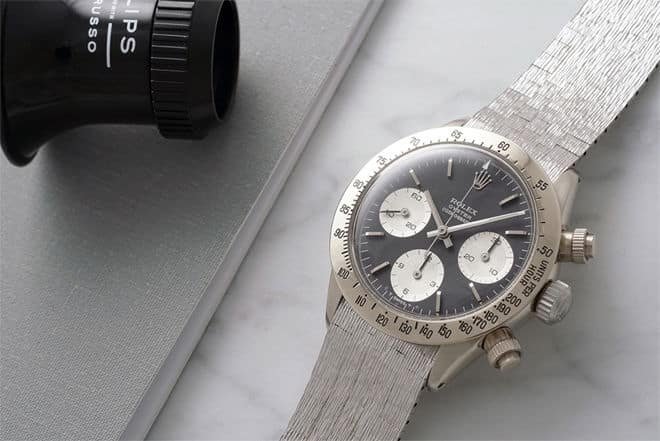 Rolex Daytona ref 6265 The Unicorn, 5 most expensive watches sold at auction