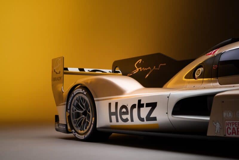 Hertz Team JOTA partners with Singer Reimagined