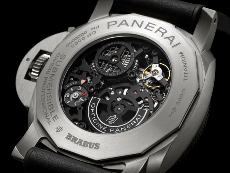 Panerai Submersible S BRABUS eTitanio PAM01403 Case Back