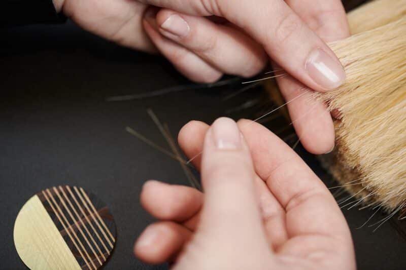 The ancient craft of horsehair weaving, known as "masan," which means "braided horse" in Thai