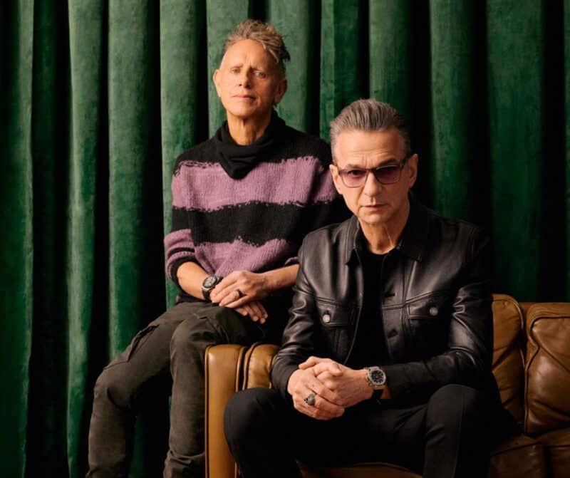 Depeche Mode's Martin Gore and Dave Gahan