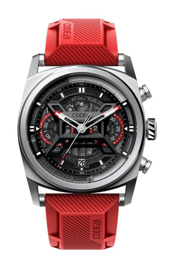 Code41 NB24 Titanium Red Disks