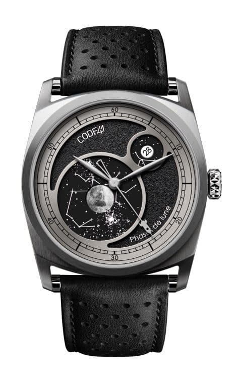CODE41 Moon INCEPTION Black Dial