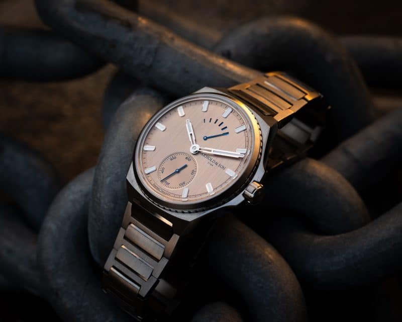 Arnold & Son Longitude Titanium Kingsand Gold