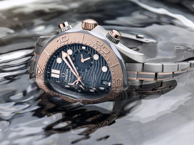 Omega Seamaster Diver 300M Chronograph Titanium Tantalum