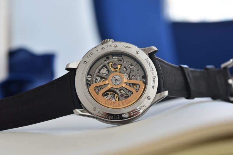Czapek Faubourg de Cracovie Aventurine Case Back