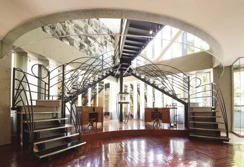 The F.P. Journe Tokyo Boutique Staircase