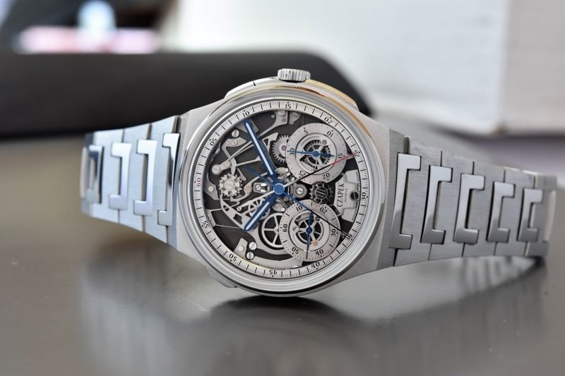 Czapek Antarctique Rattrapante Silver Grey
