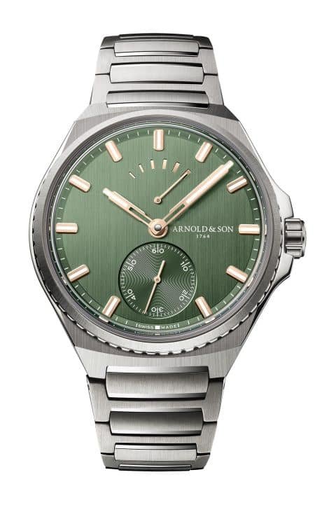 Arnold & Son Longitude Titanium Fern Green