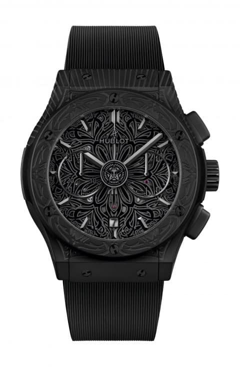 Hublot Classic Fusion Aerofusion Chronograph All Black Shepard Fairey